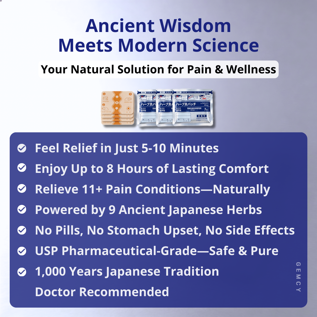 Japanese 9-Herb Relief Patches