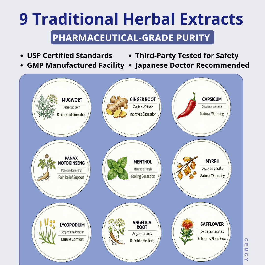 Japanese 9-Herb Relief Patches