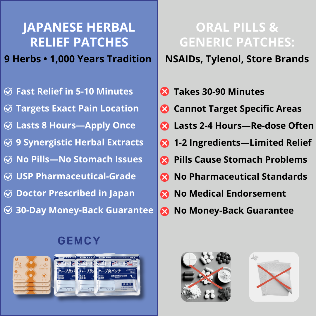 Japanese 9-Herb Relief Patches